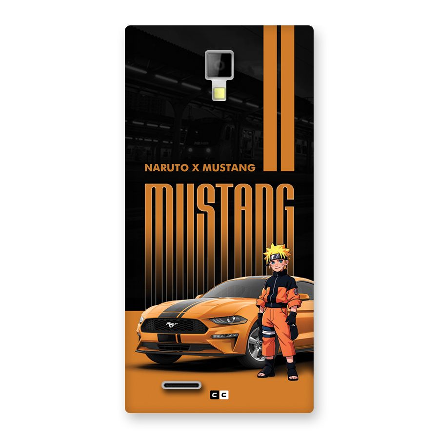 Vintage Car Boy Back Case for Canvas Xpress A99