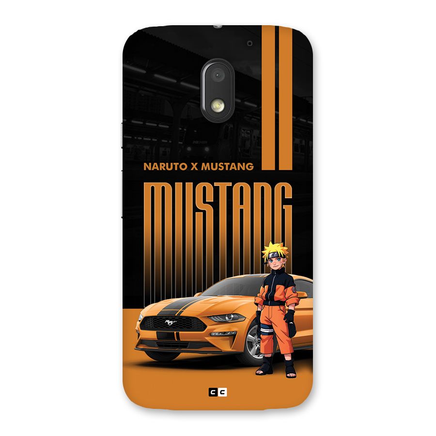 Vintage Car Boy Back Case for Moto E3 Power