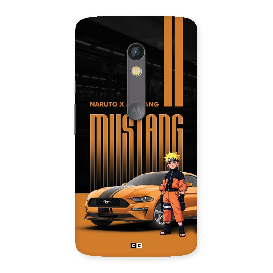 Vintage Car Boy Back Case for Moto X Play