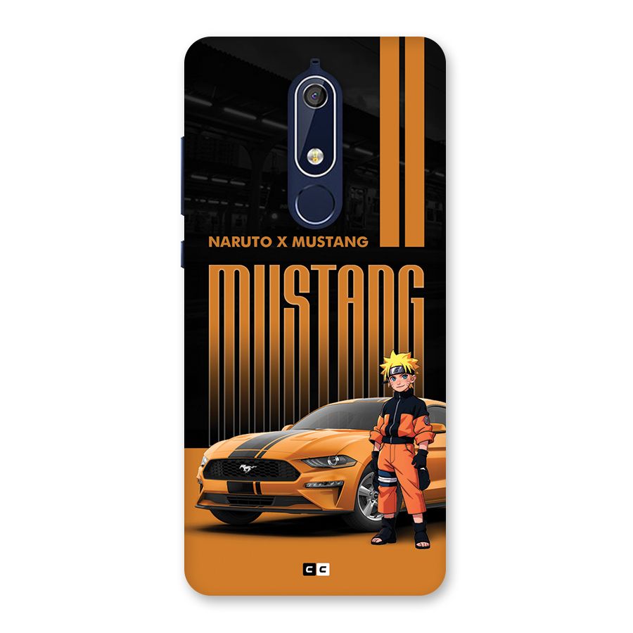 Vintage Car Boy Back Case for Nokia 5.1