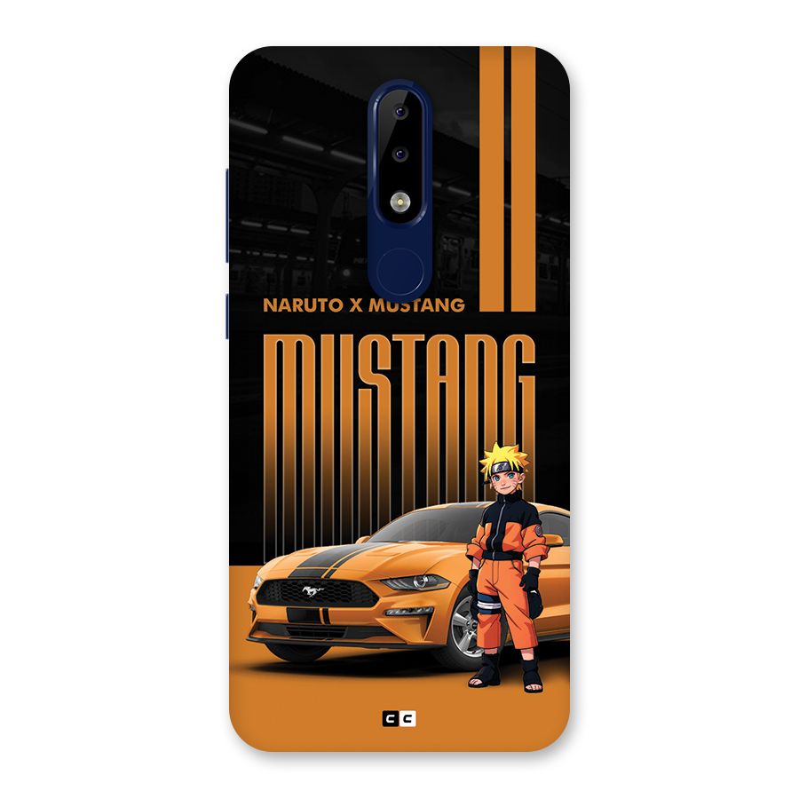Vintage Car Boy Back Case for Nokia 5.1 Plus