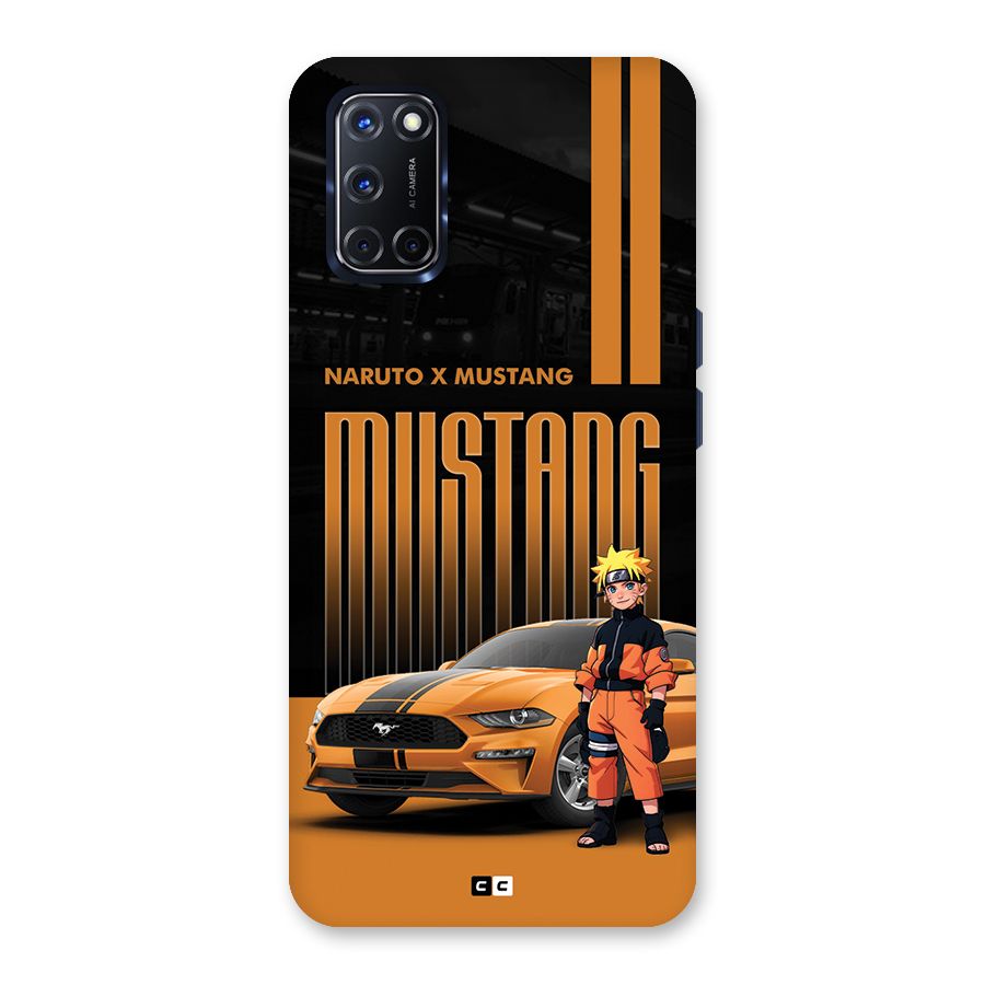 Vintage Car Boy Back Case for Oppo A52