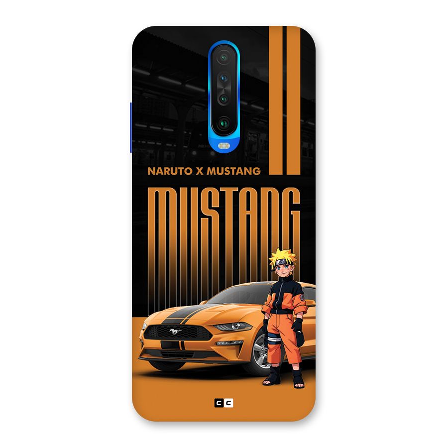 Vintage Car Boy Back Case for Poco X2