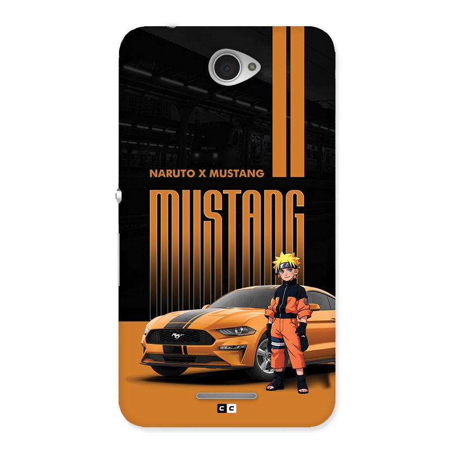 Vintage Car Boy Back Case for Xperia E4
