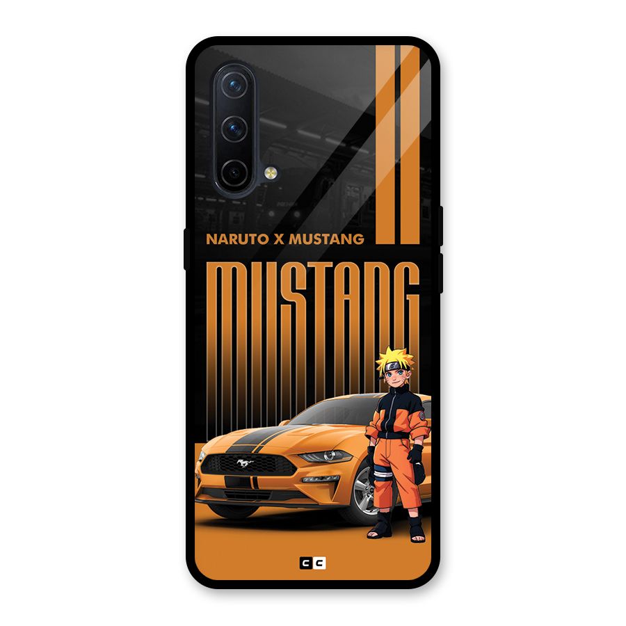 Vintage Car Boy Glass Back Case for OnePlus Nord CE 5G