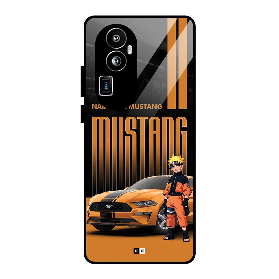 Vintage Car Boy Glass Back Case for Oppo Reno10 Pro Plus