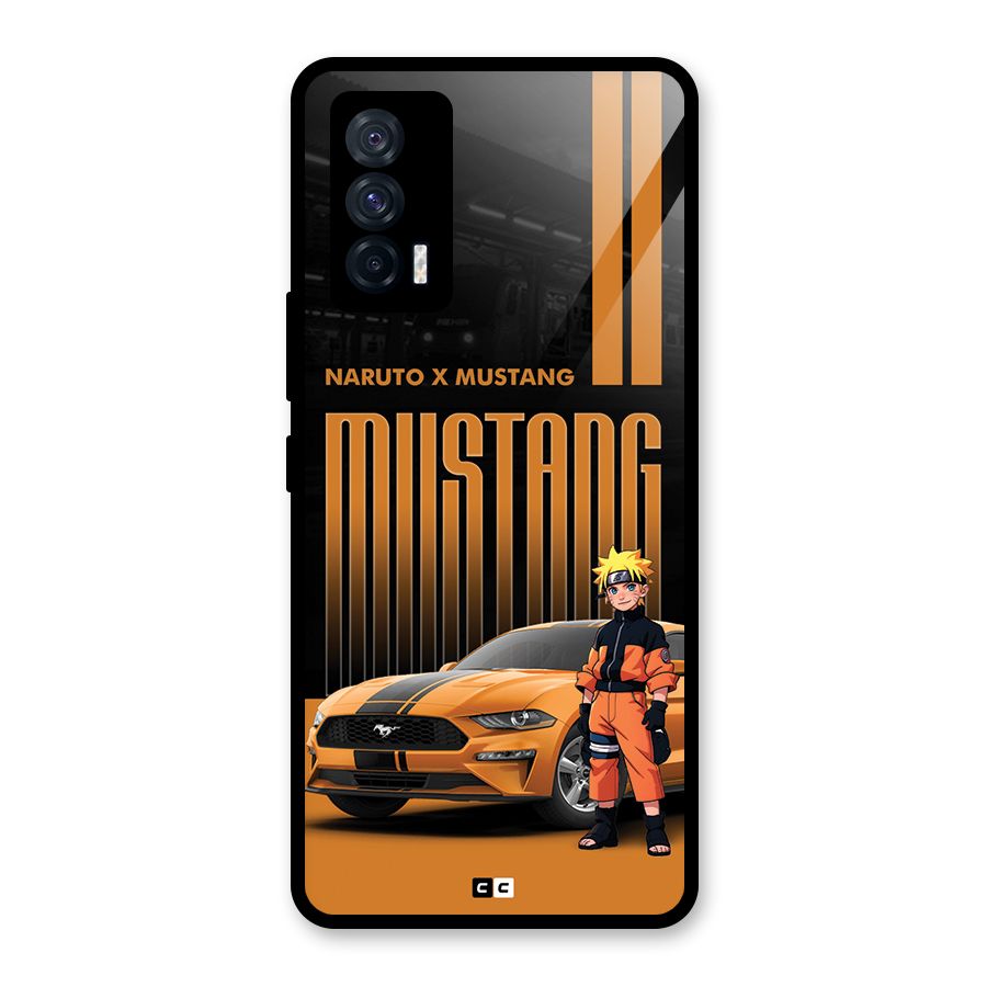 Vintage Car Boy Glass Back Case for Vivo iQOO 7 5G