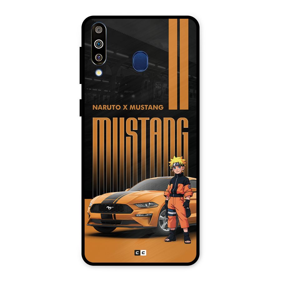 Vintage Car Boy Metal Back Case for Galaxy M30