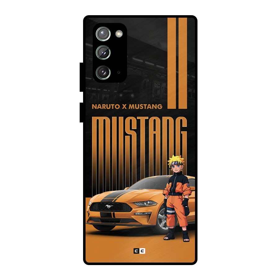 Vintage Car Boy Metal Back Case for Galaxy Note 20