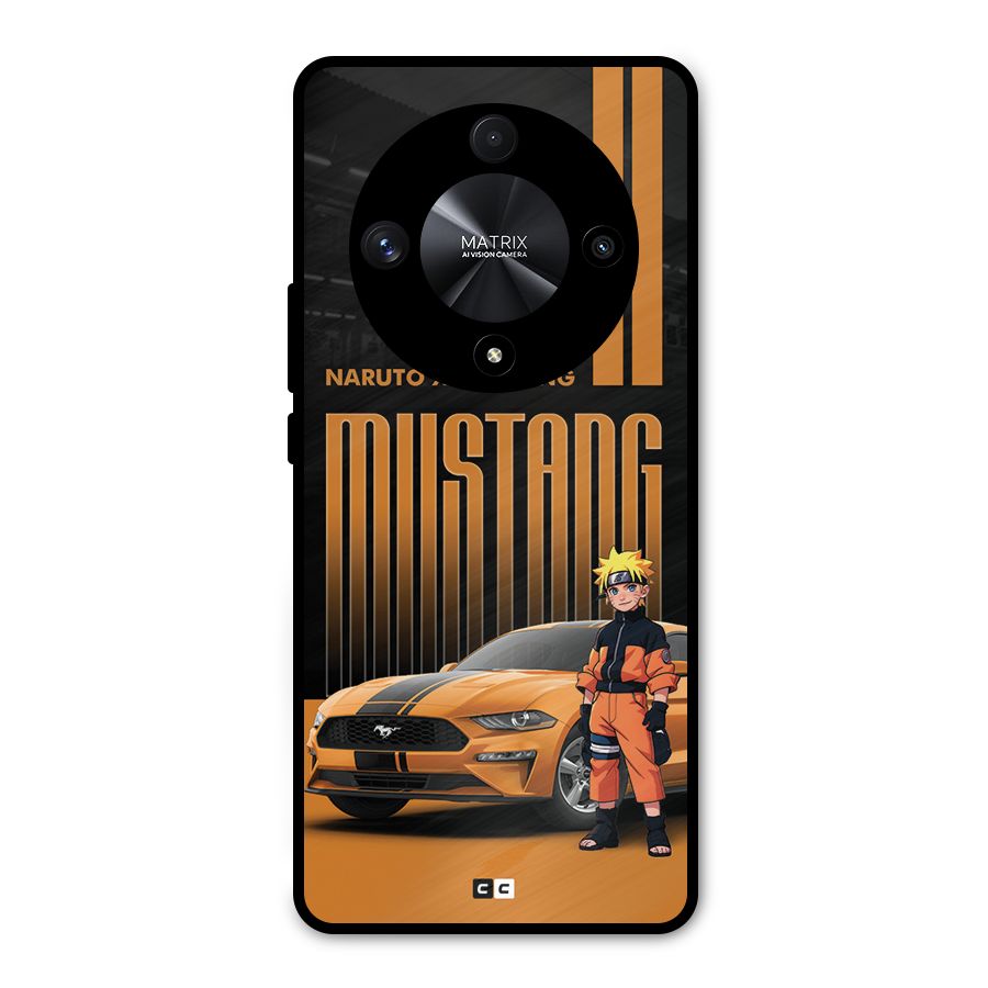 Vintage Car Boy Metal Back Case for Honor X9b