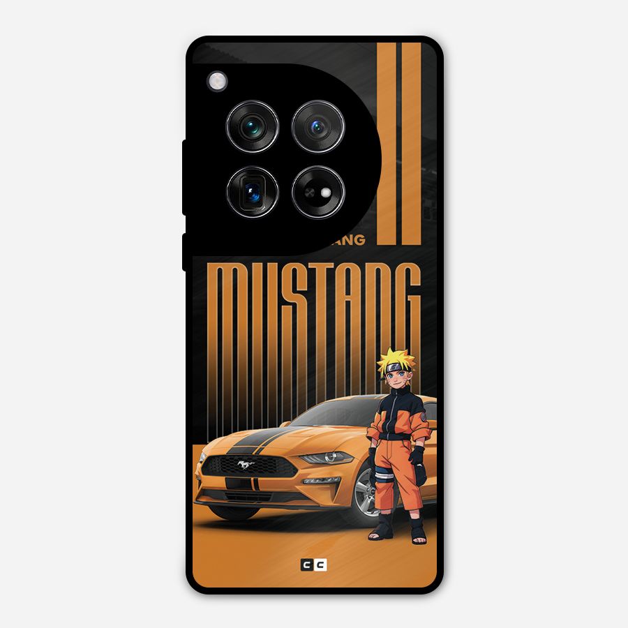 Vintage Car Boy Metal Back Case for OnePlus 12