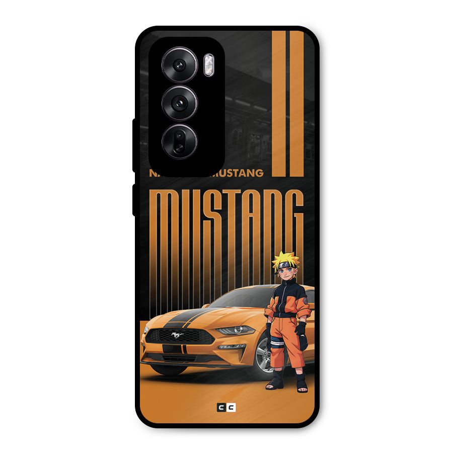Vintage Car Boy Metal Back Case for Oppo Reno12