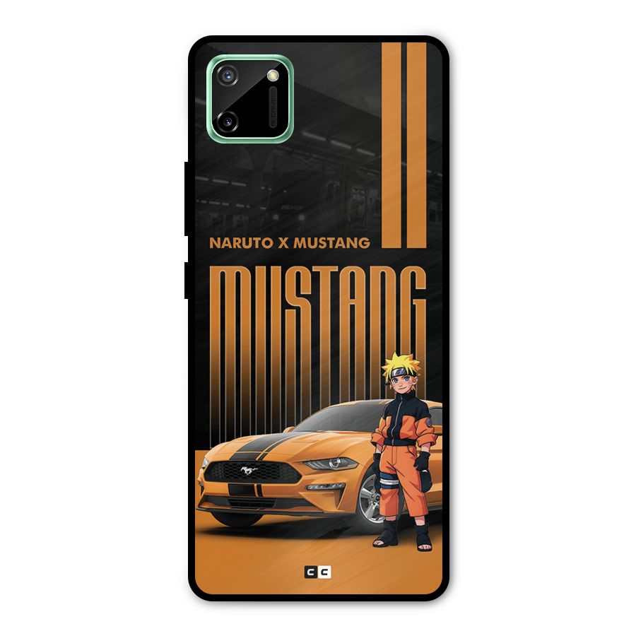 Vintage Car Boy Metal Back Case for Realme C11