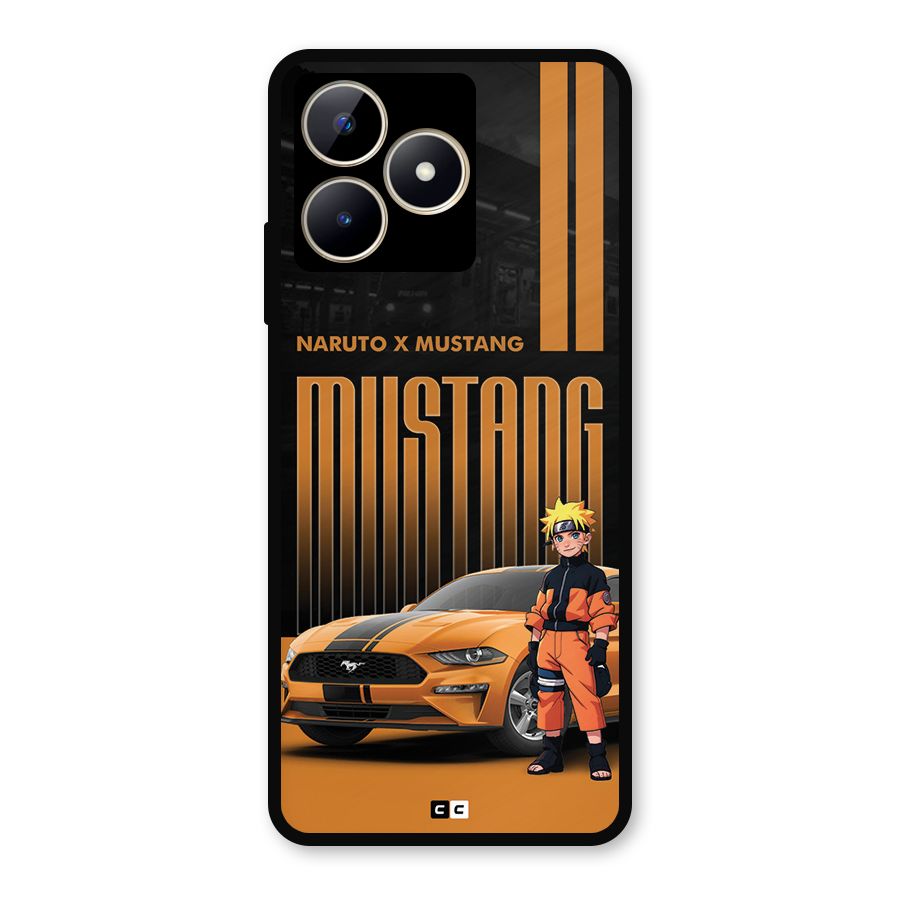 Vintage Car Boy Metal Back Case for Realme C53