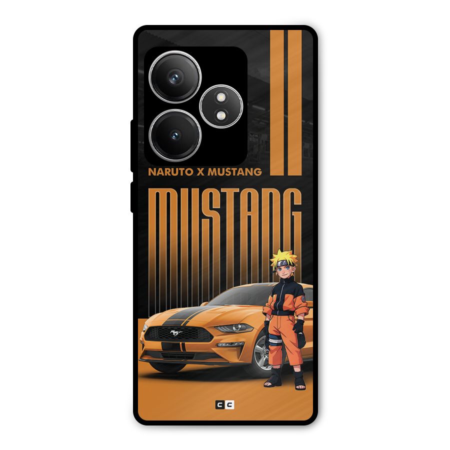 Vintage Car Boy Metal Back Case for Realme GT 6T