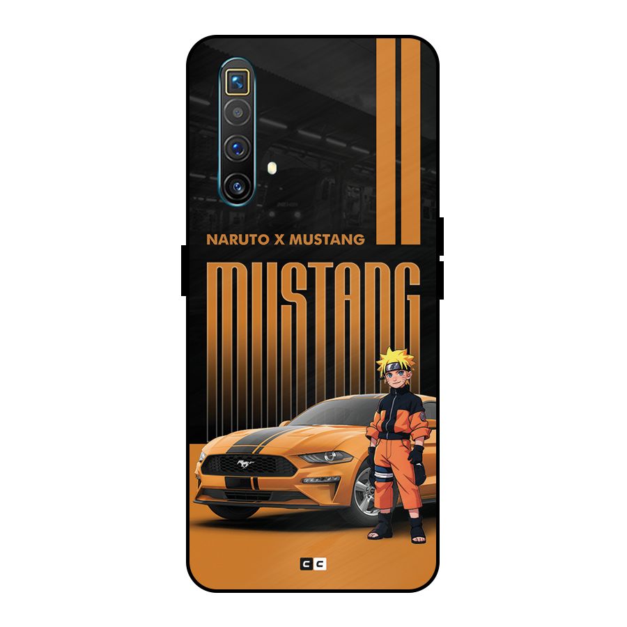 Vintage Car Boy Metal Back Case for Realme X3