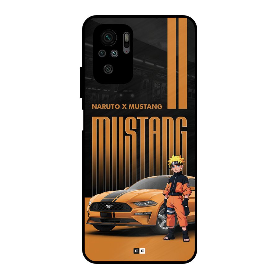Vintage Car Boy Metal Back Case for Redmi Note 10S