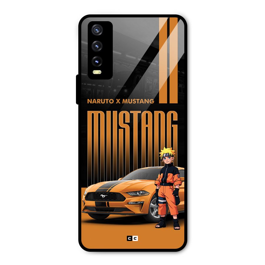 Vintage Car Boy Metal Back Case for Vivo Y20