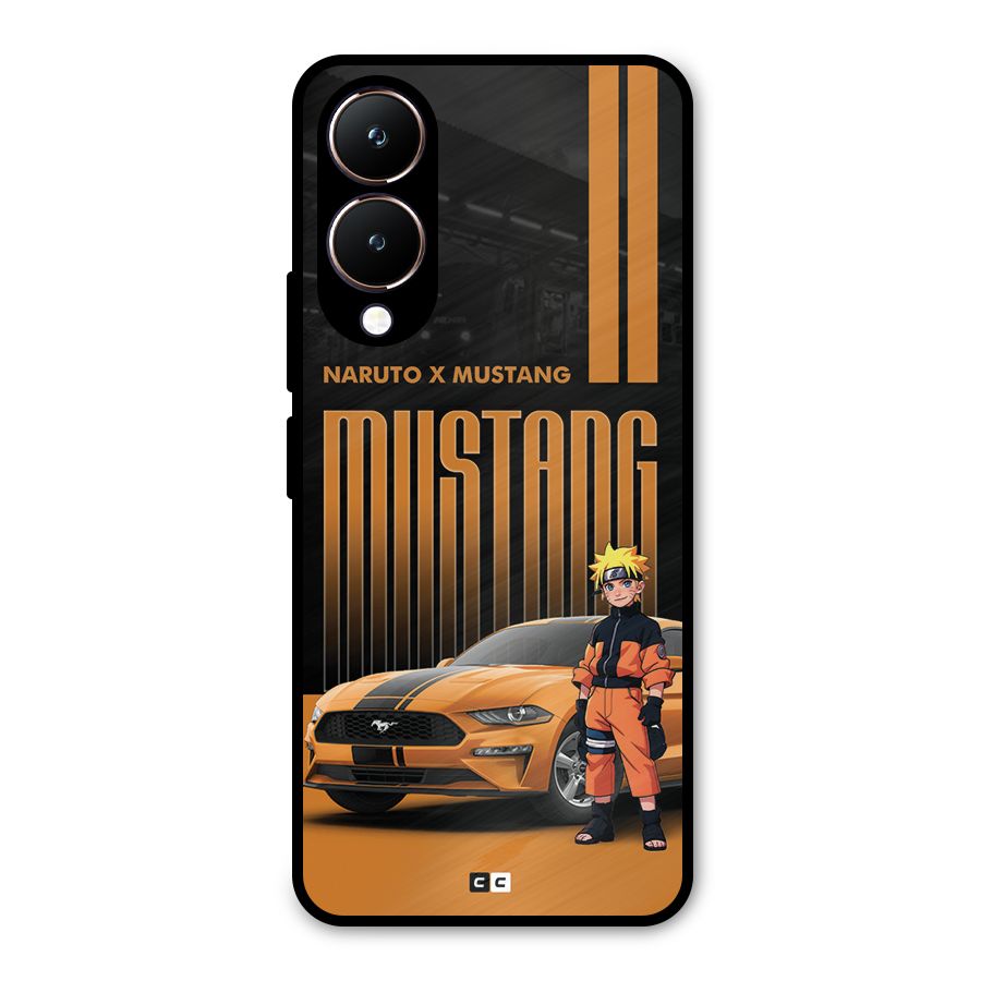 Vintage Car Boy Metal Back Case for Vivo Y28