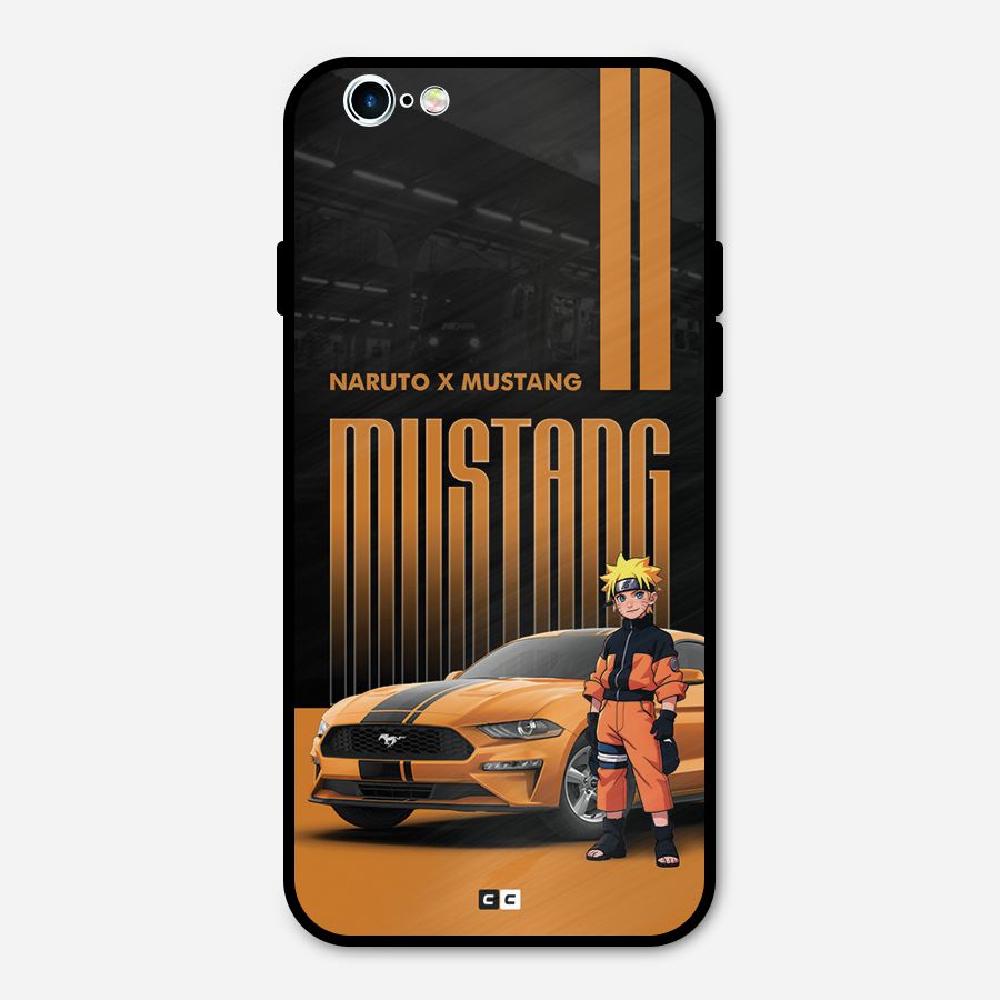 Vintage Car Boy Metal Back Case for iPhone 6 6s