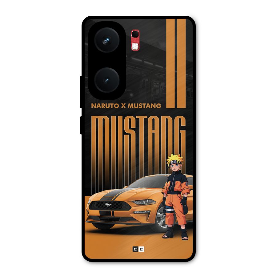 Vintage Car Boy Metal Back Case for iQOO Neo 9 Pro