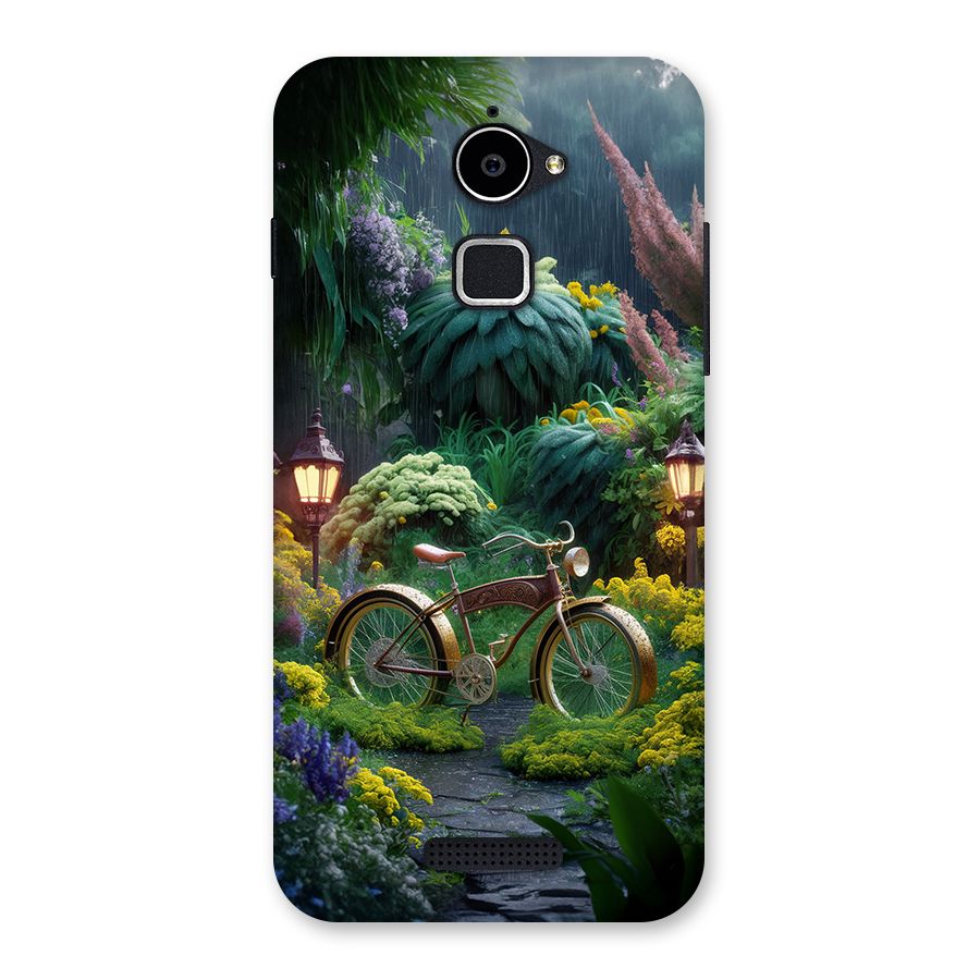 Vintage Cycle In Garden Back Case for Coolpad Note 3 Lite