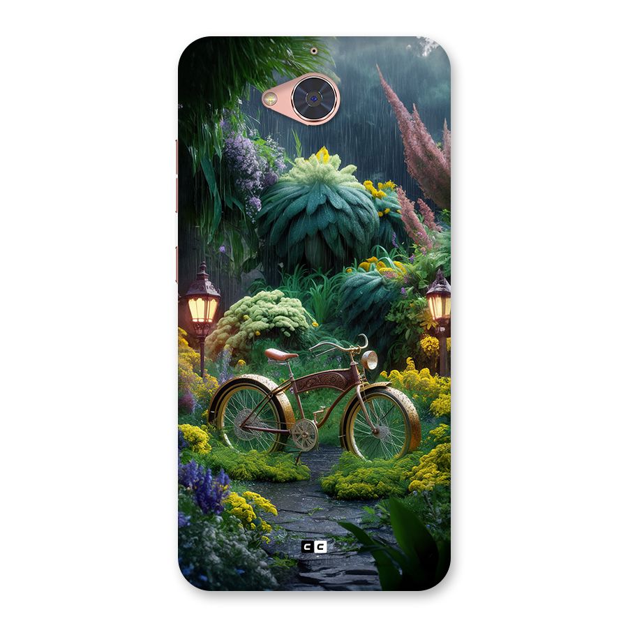 Vintage Cycle In Garden Back Case for Gionee S6 Pro