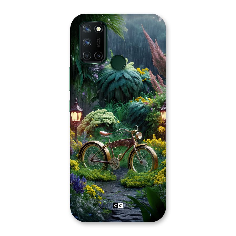 Vintage Cycle In Garden Back Case for Realme 7i