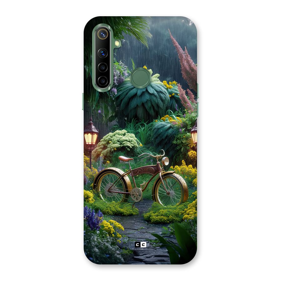 Vintage Cycle In Garden Back Case for Realme Narzo 10