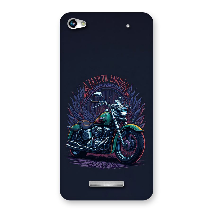 Vintage Desi Bike Back Case for Canvas Hue 2 A316