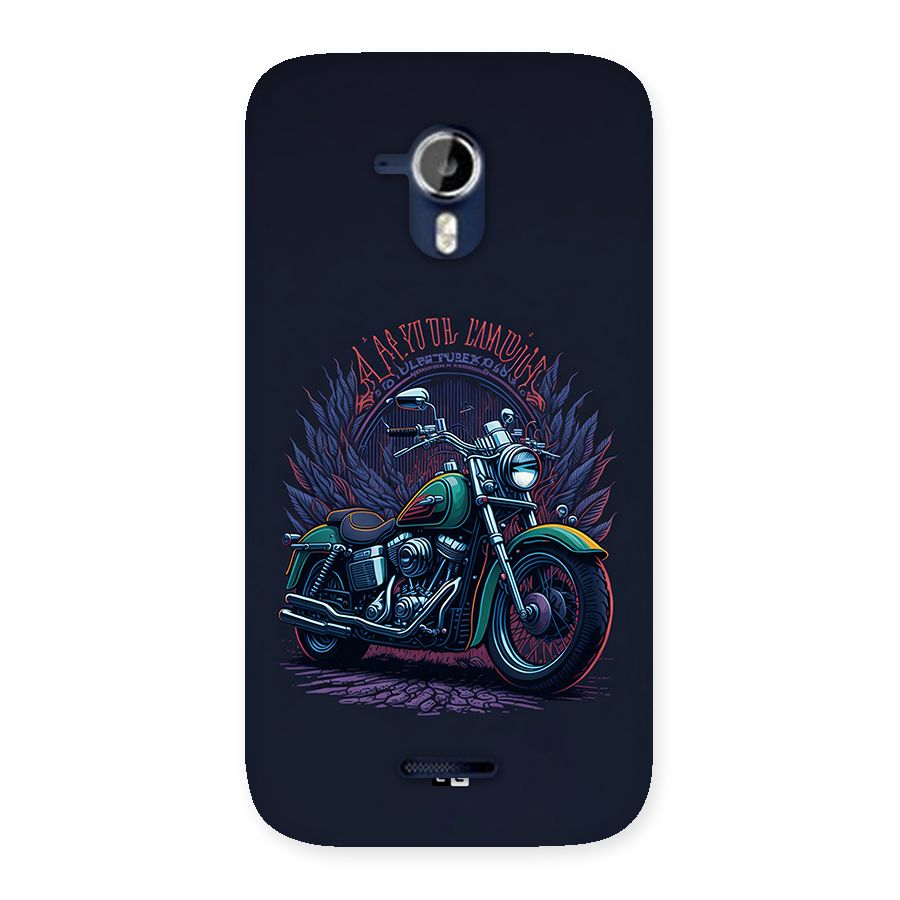 Vintage Desi Bike Back Case for Canvas Magnus A117