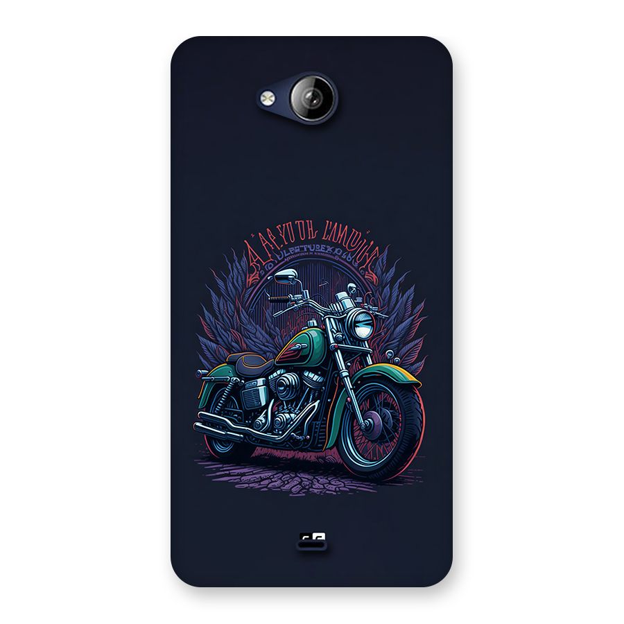 Vintage Desi Bike Back Case for Canvas Play Q355