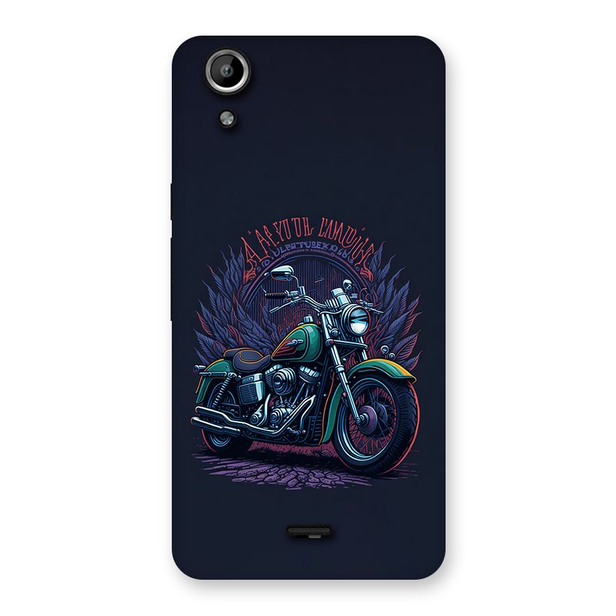 Vintage Desi Bike Back Case for Canvas Selfie Lens Q345