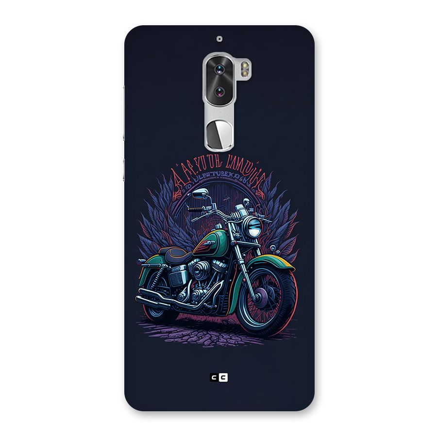 Vintage Desi Bike Back Case for Coolpad Cool 1