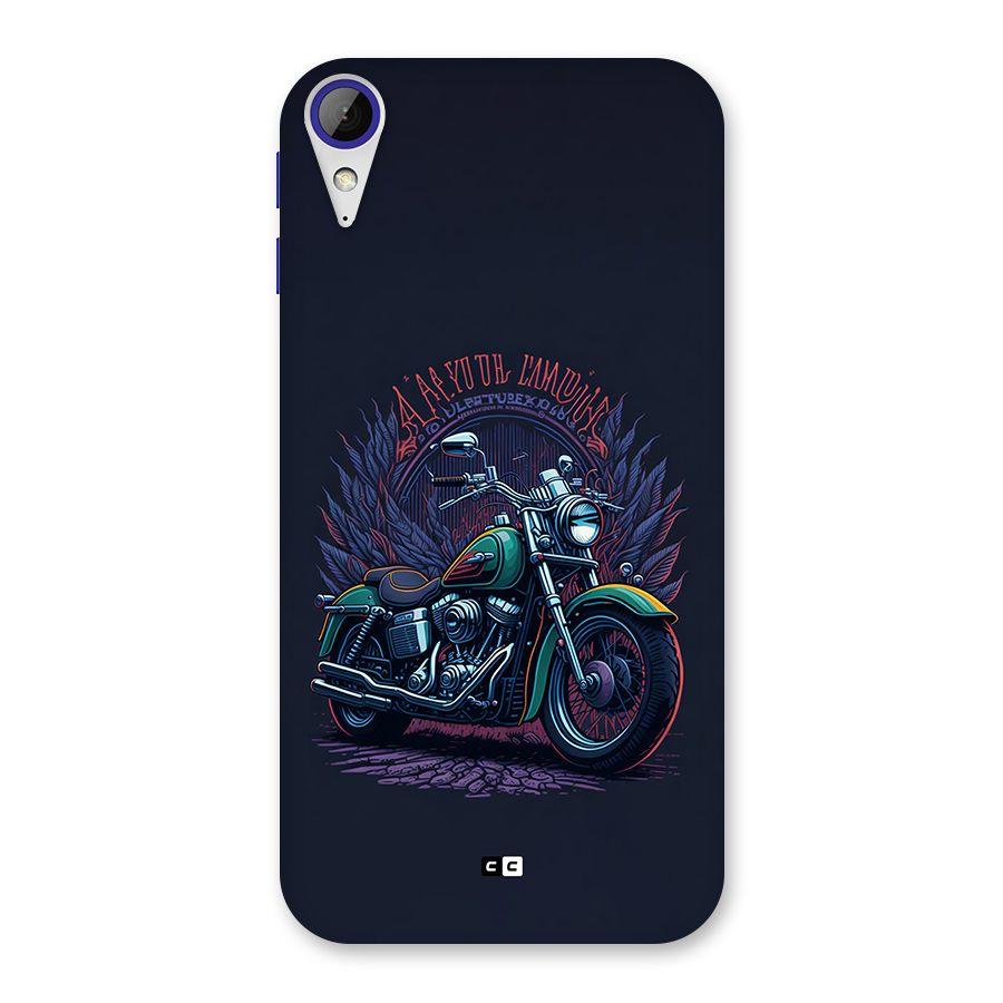 Vintage Desi Bike Back Case for Desire 830