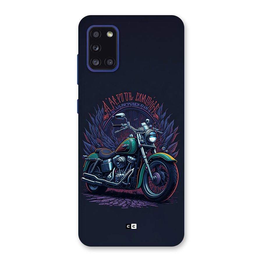 Vintage Desi Bike Back Case for Galaxy A31