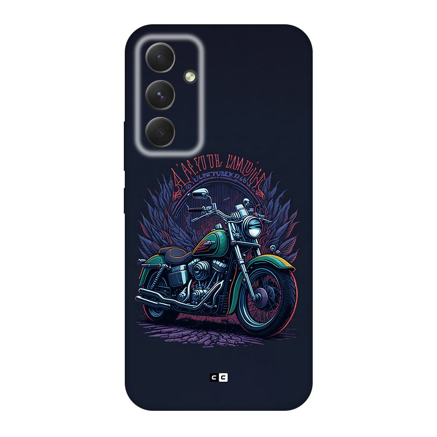 Vintage Desi Bike Back Case for Galaxy A54