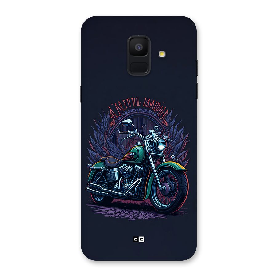 Vintage Desi Bike Back Case for Galaxy A6 (2018)