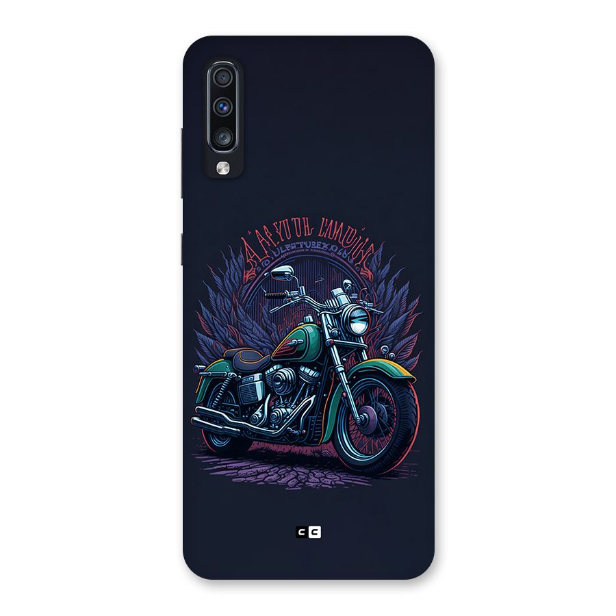 Vintage Desi Bike Back Case for Galaxy A70