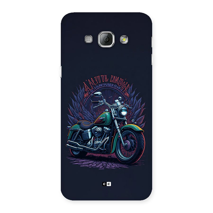 Vintage Desi Bike Back Case for Galaxy A8