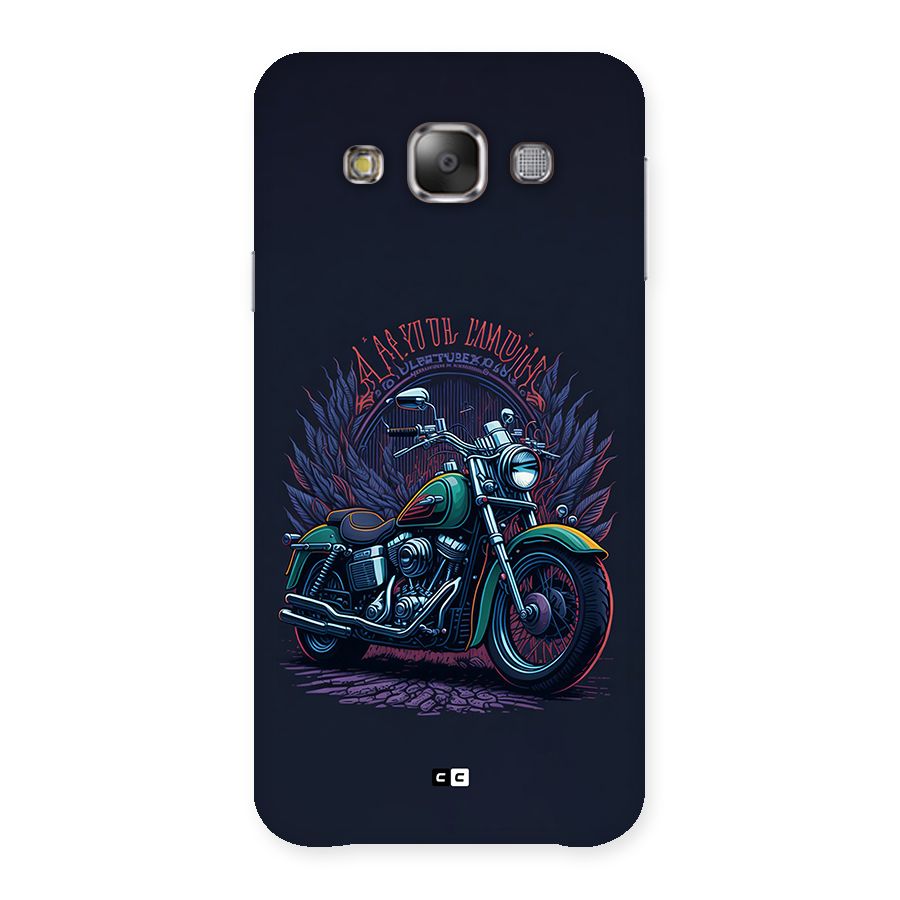 Vintage Desi Bike Back Case for Galaxy E7