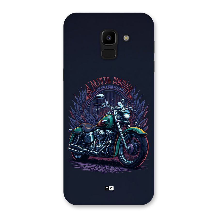Vintage Desi Bike Back Case for Galaxy J6