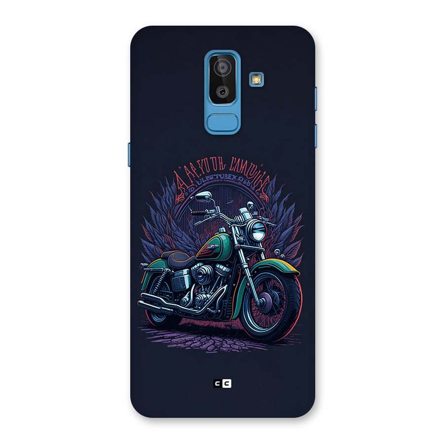 Vintage Desi Bike Back Case for Galaxy On8 (2018)