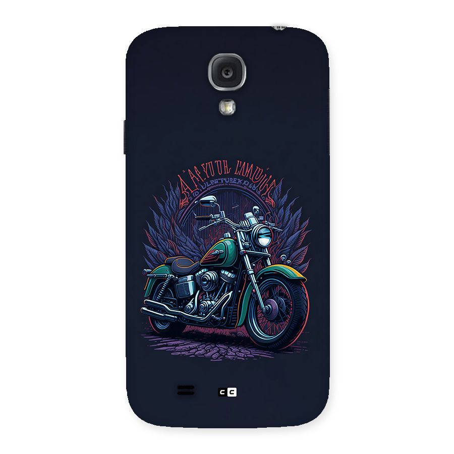 Vintage Desi Bike Back Case for Galaxy S4