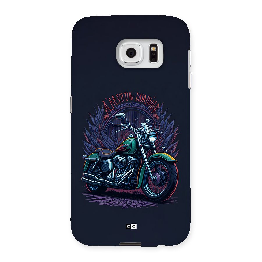 Vintage Desi Bike Back Case for Galaxy S6