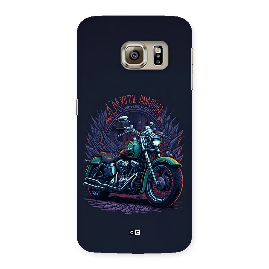 Vintage Desi Bike Back Case for Galaxy S6 edge