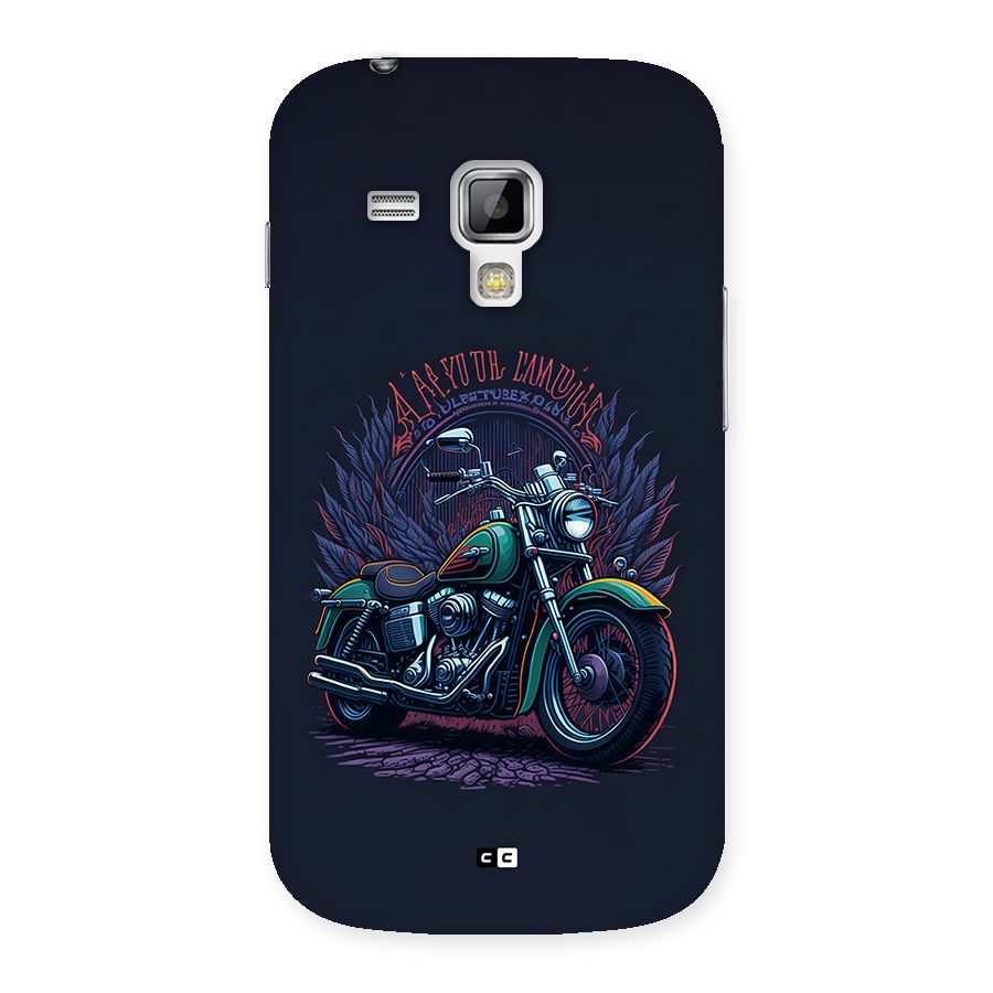Vintage Desi Bike Back Case for Galaxy S Duos