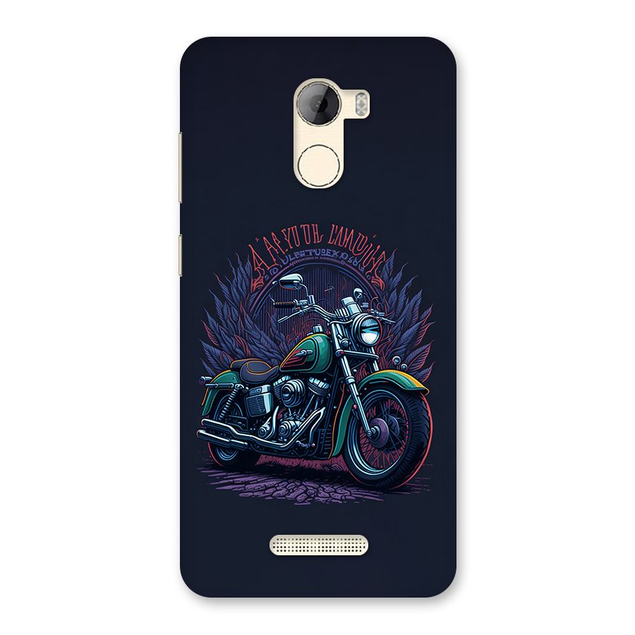 Vintage Desi Bike Back Case for Gionee A1 LIte