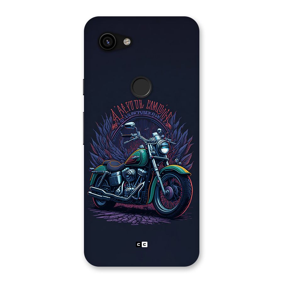 Vintage Desi Bike Back Case for Google Pixel 3a