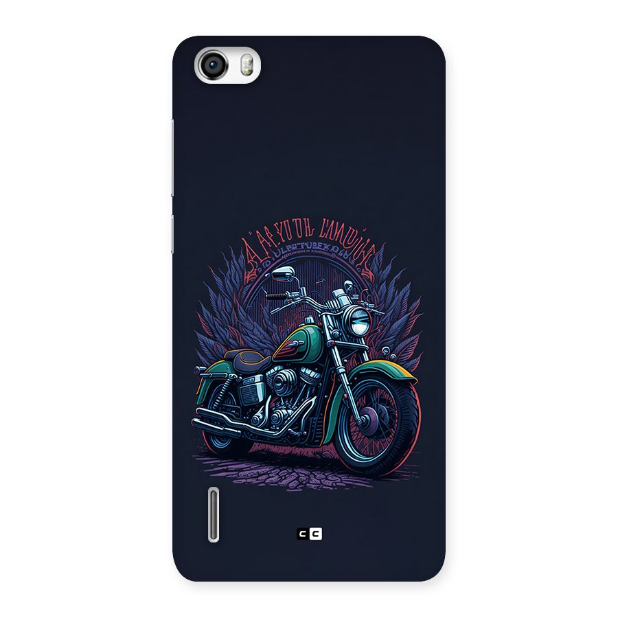 Vintage Desi Bike Back Case for Honor 6
